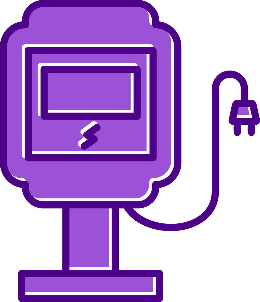 Charging Station Vector Icon