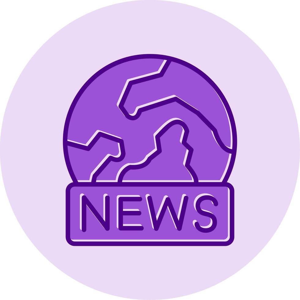 World News Vector Icon