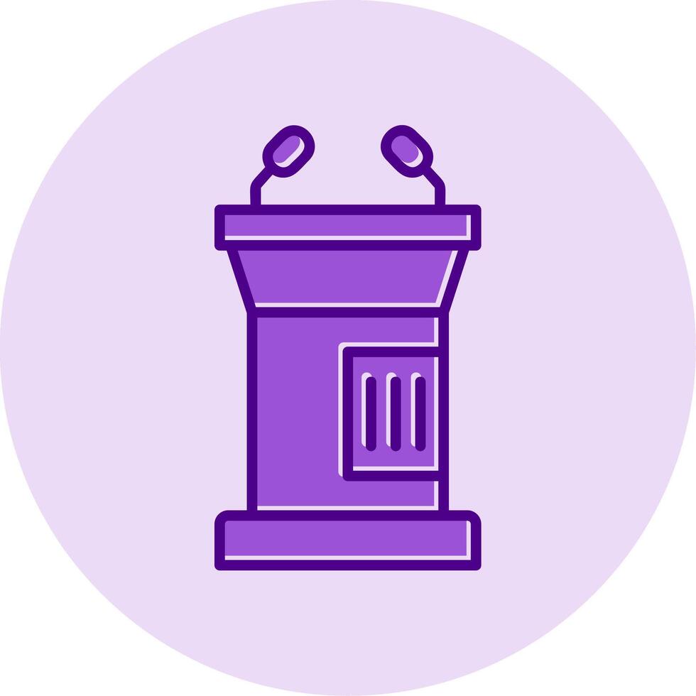 Lectern Vector Icon