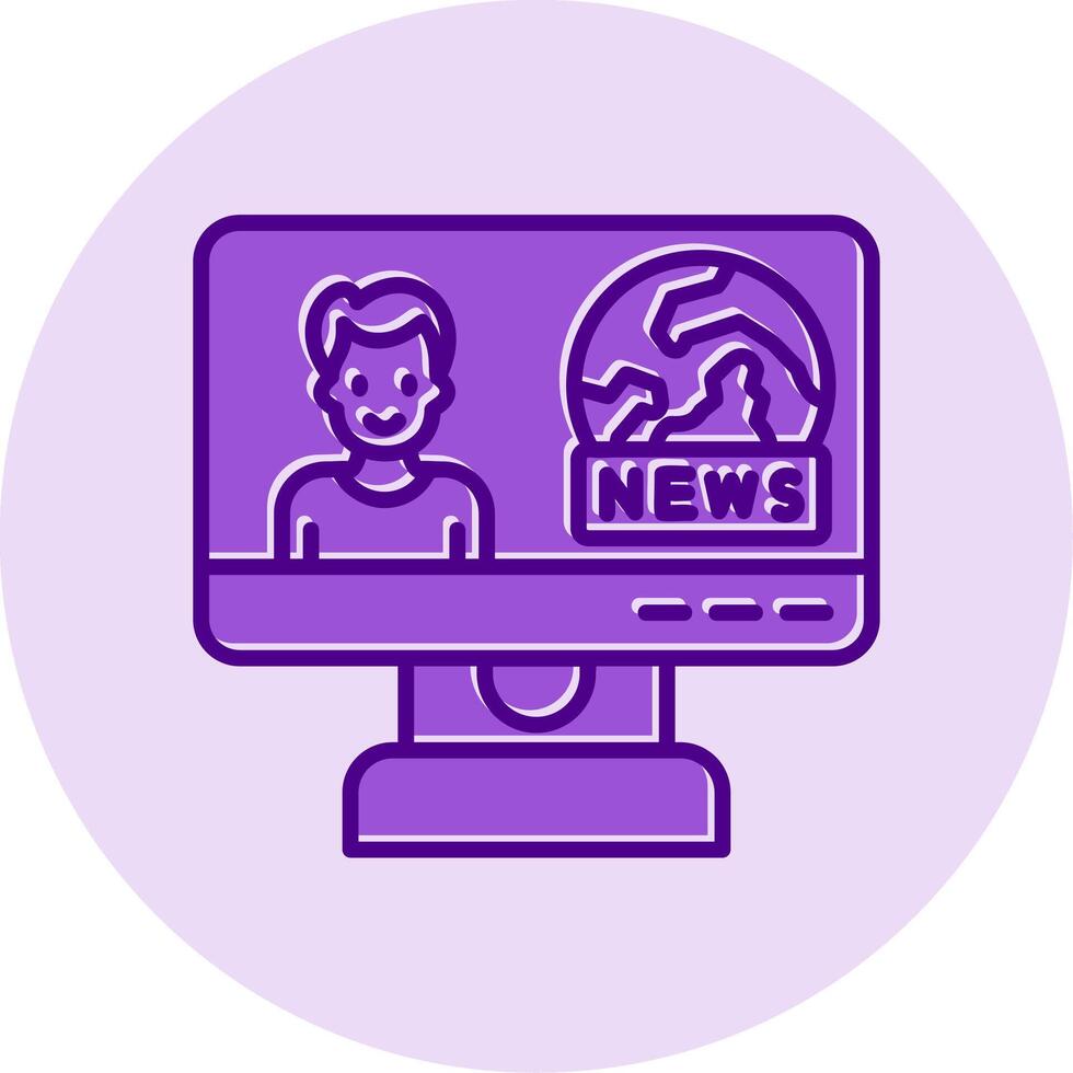 World News Vector Icon