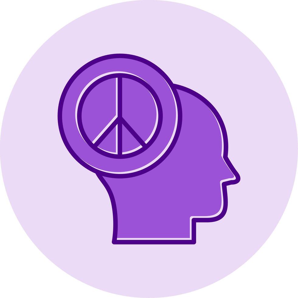 Peace Of Mind Vector Icon