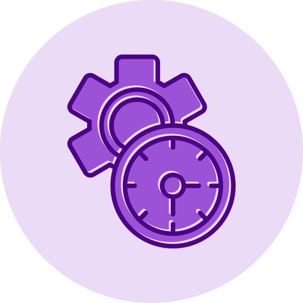 Work Time Vector Icon