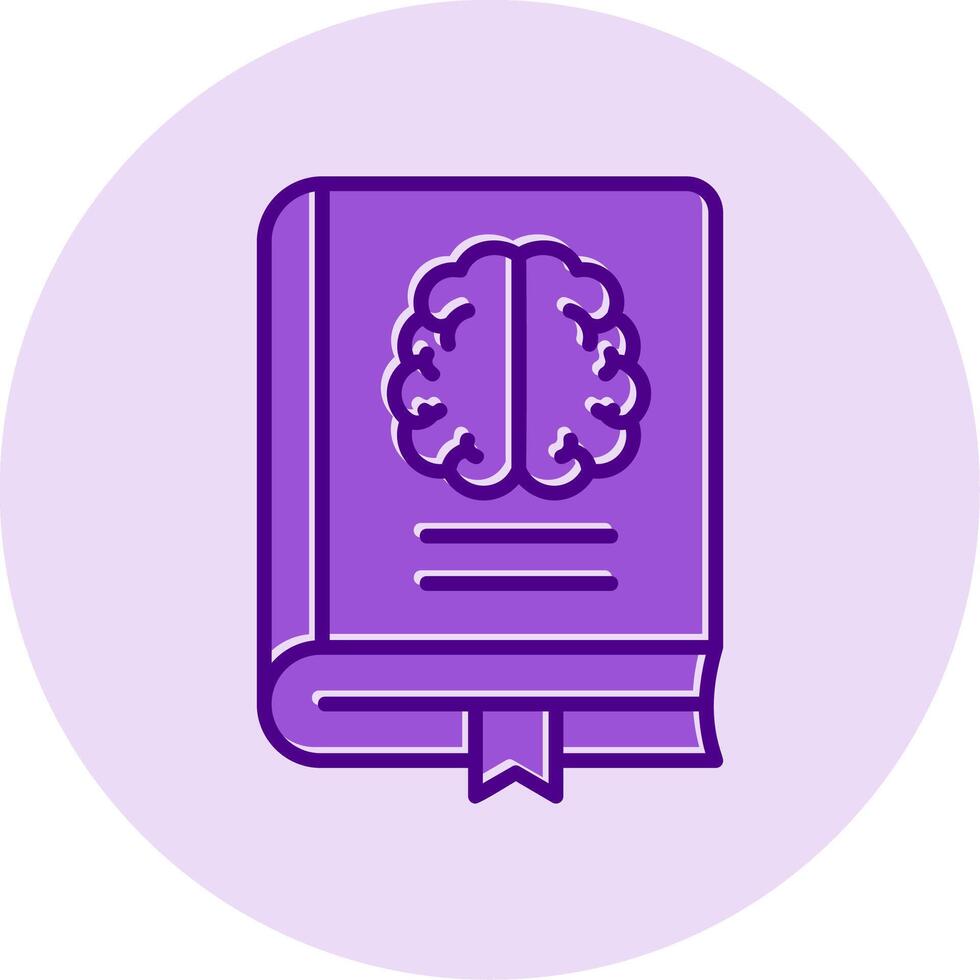 Neurology Book Vector Icon