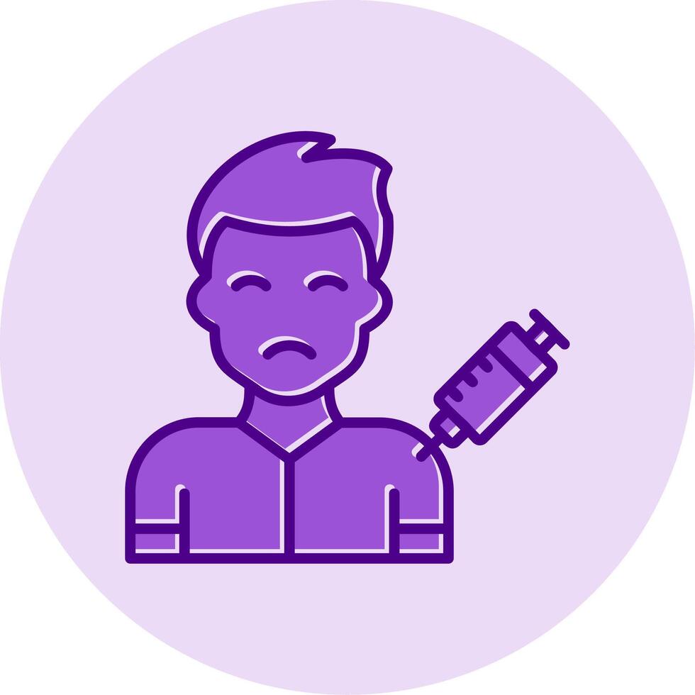 Drug Addiction Vector Icon