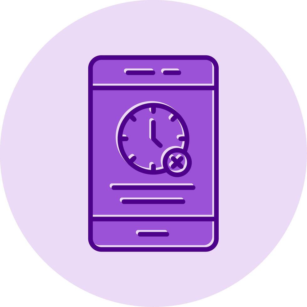 No Time Vector Icon