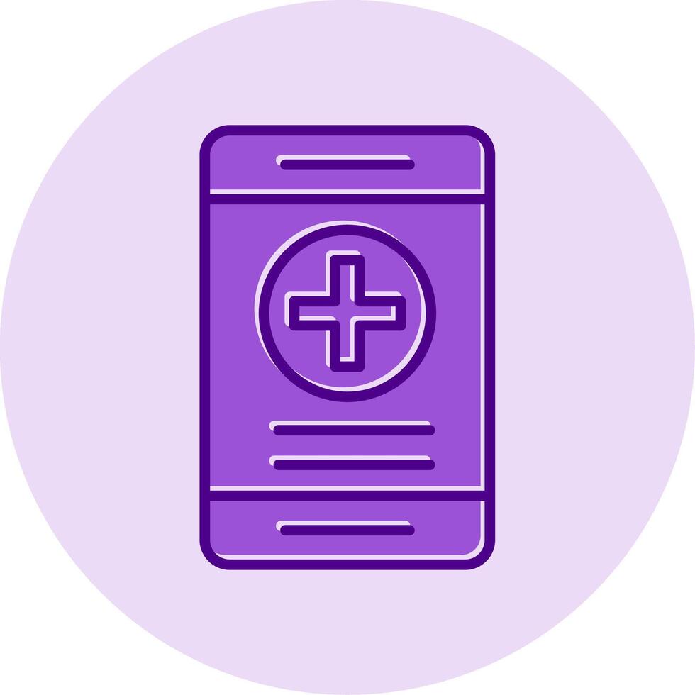 Online Health Insurance Vector Icon