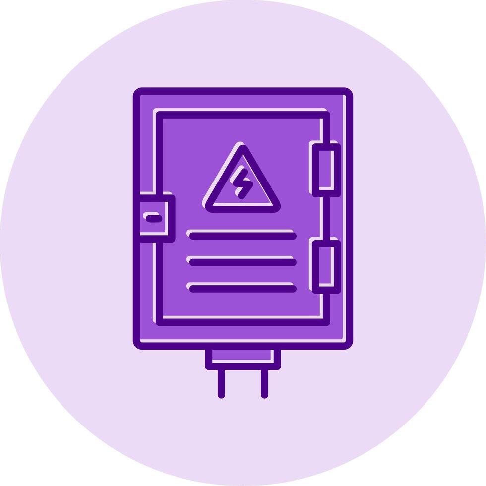 Electrical Panel Vector Icon