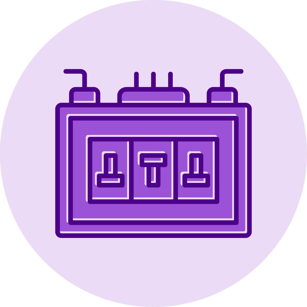 Fuse Box Vector Icon