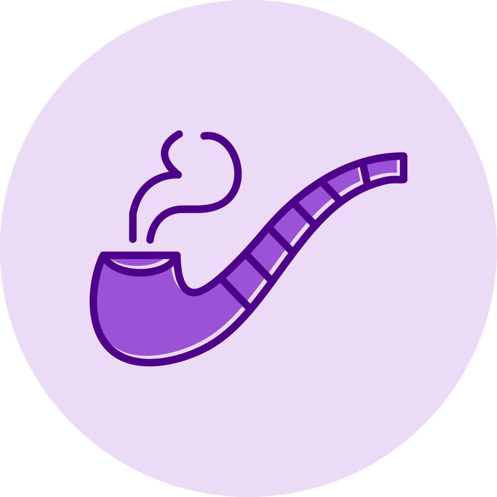 Smoking Pipe Vector Icon