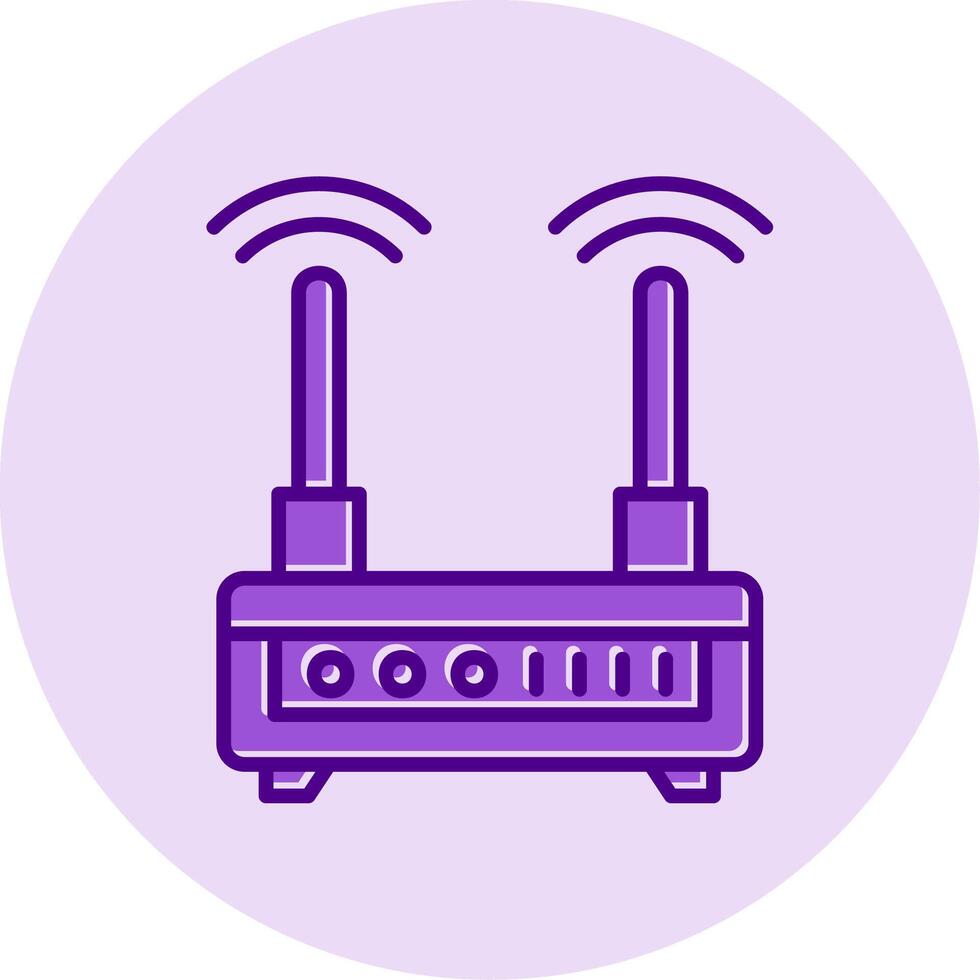 Wifi Router Vector Icon