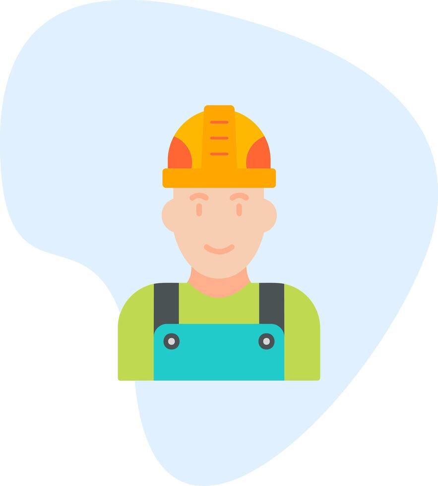 Factory Worker Vector Icon