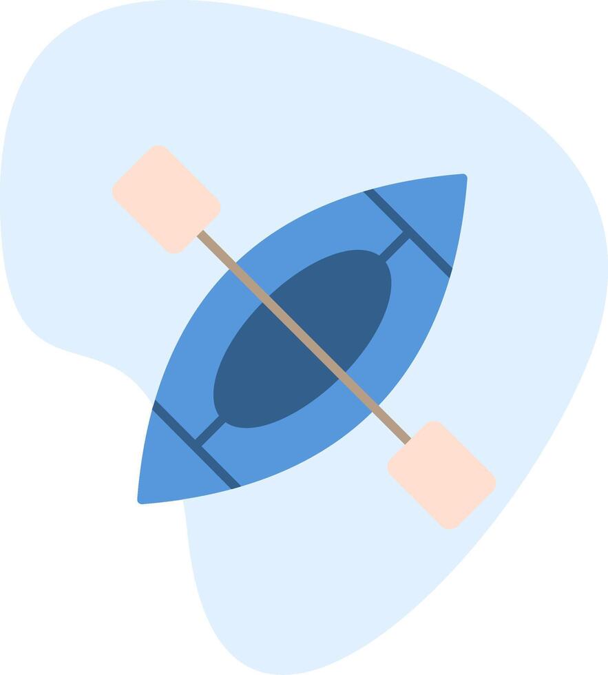 icono de vector de kayak