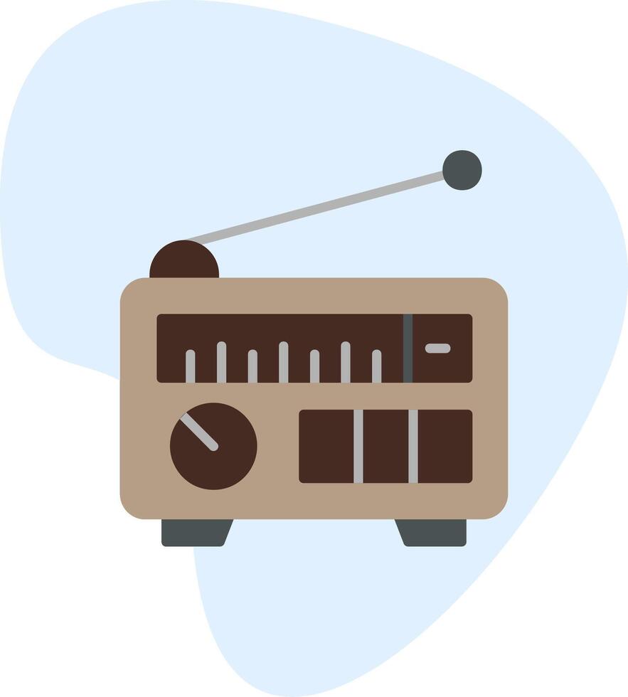 icono de vector de radio