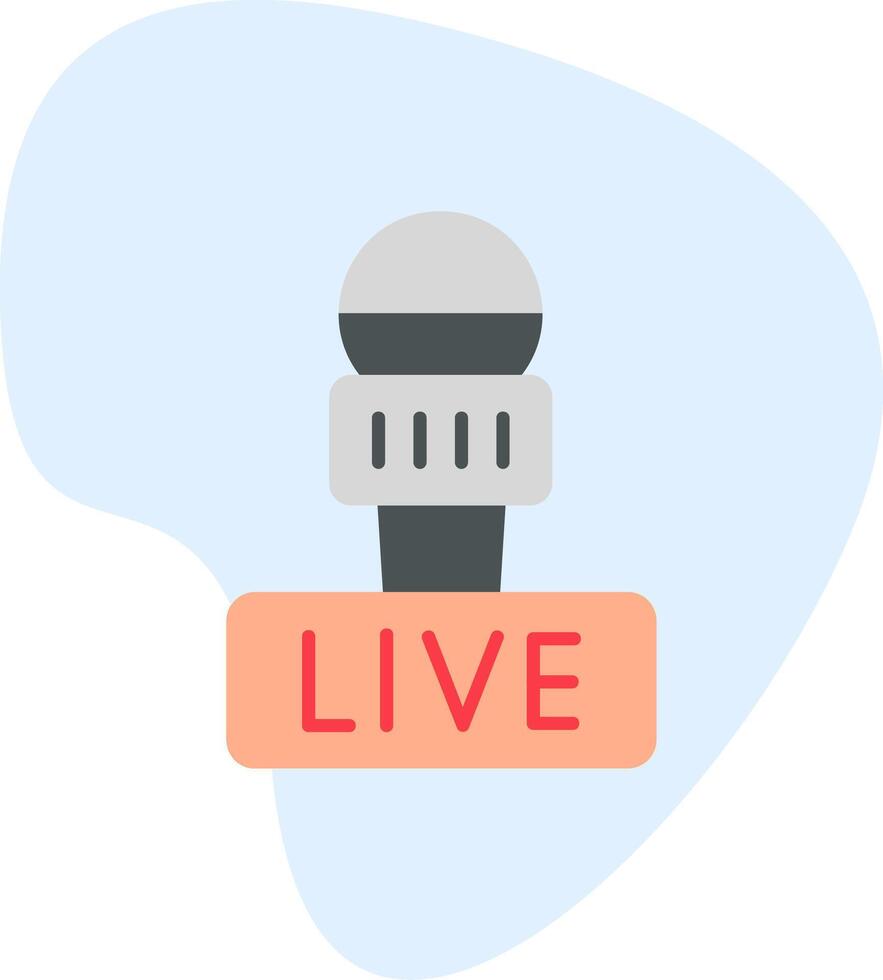 Live Vector Icon