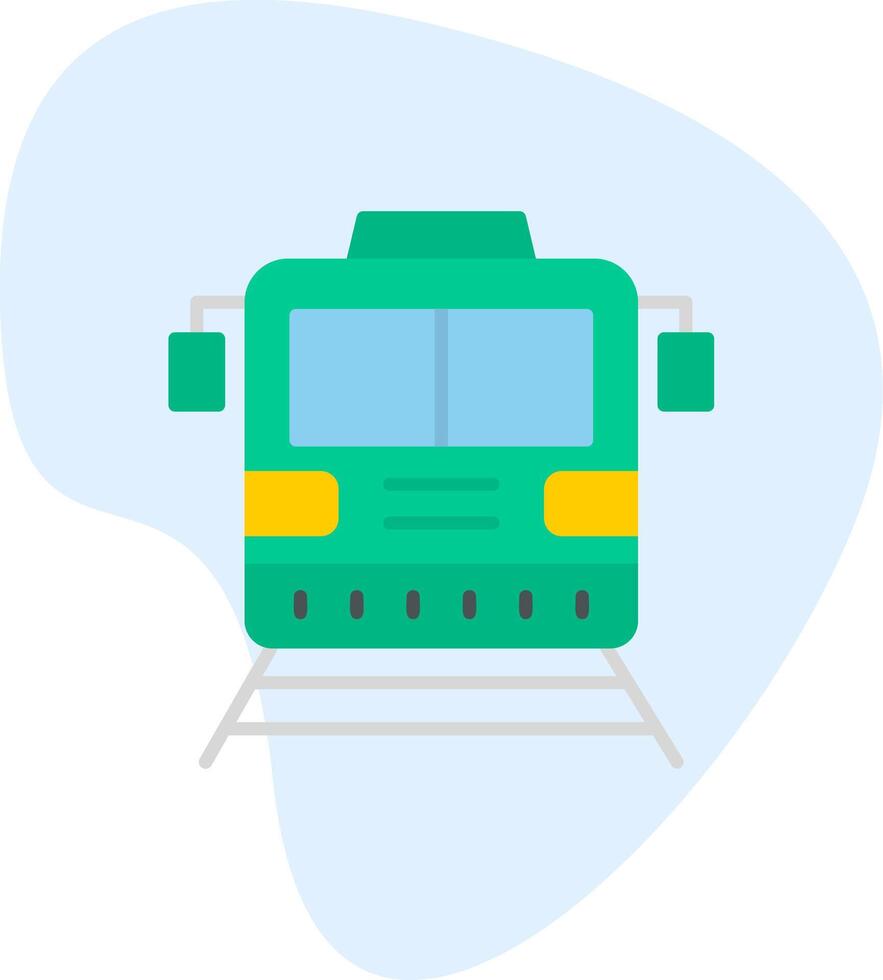 icono de vector de tren