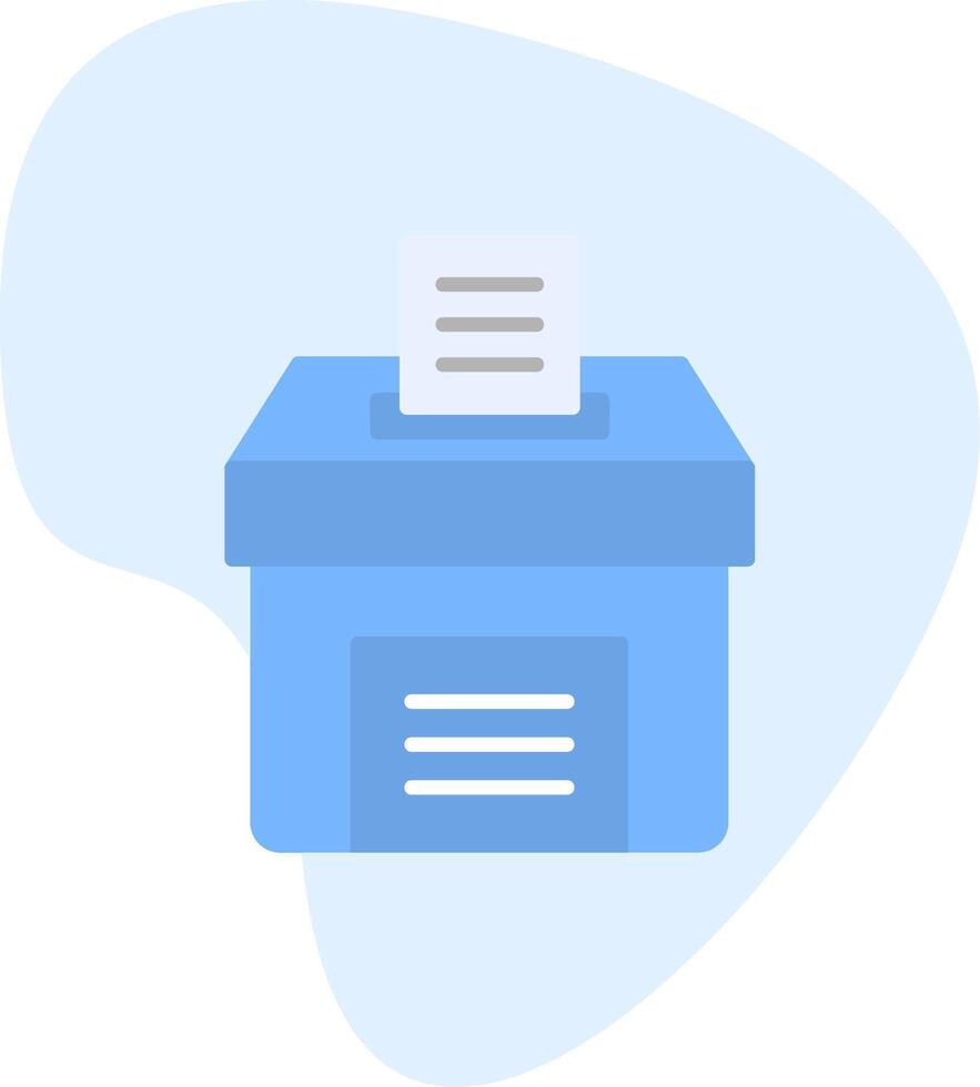Voting Box Vector Icon