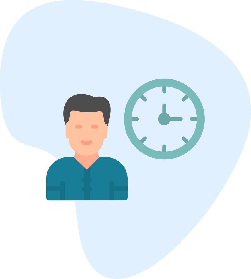 Work Time Vector Icon