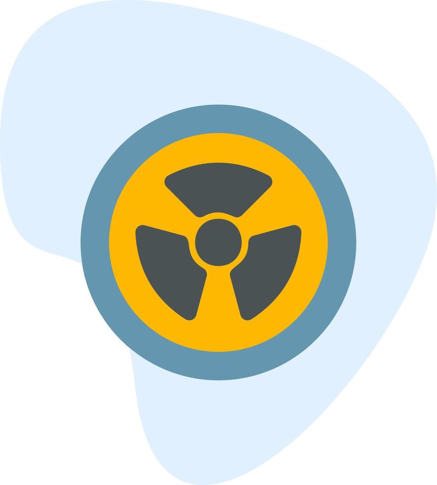 Radiation Vector Icon