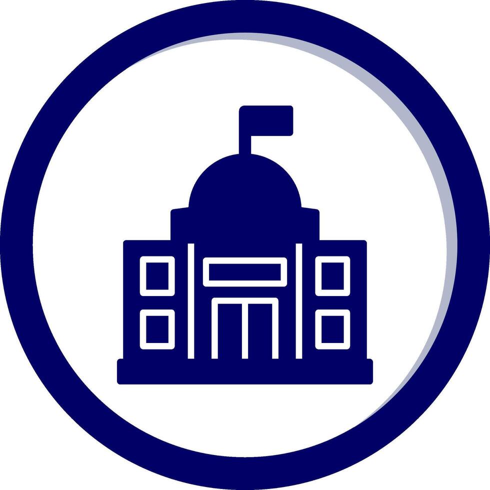 Embassy Vector Icon
