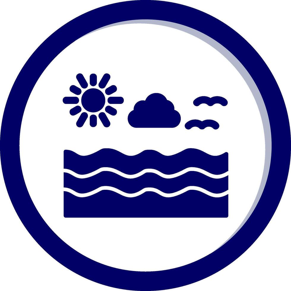 Sea Vector Icon