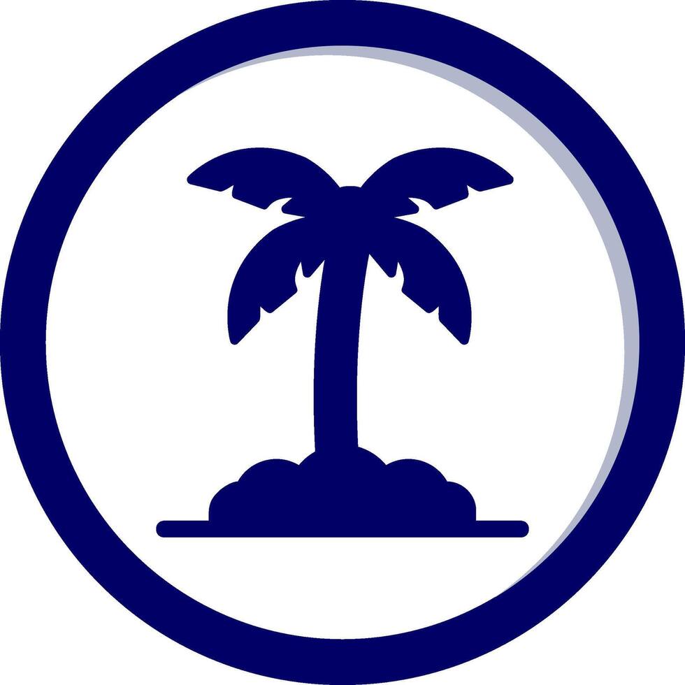Palm Leaf Vector Icon