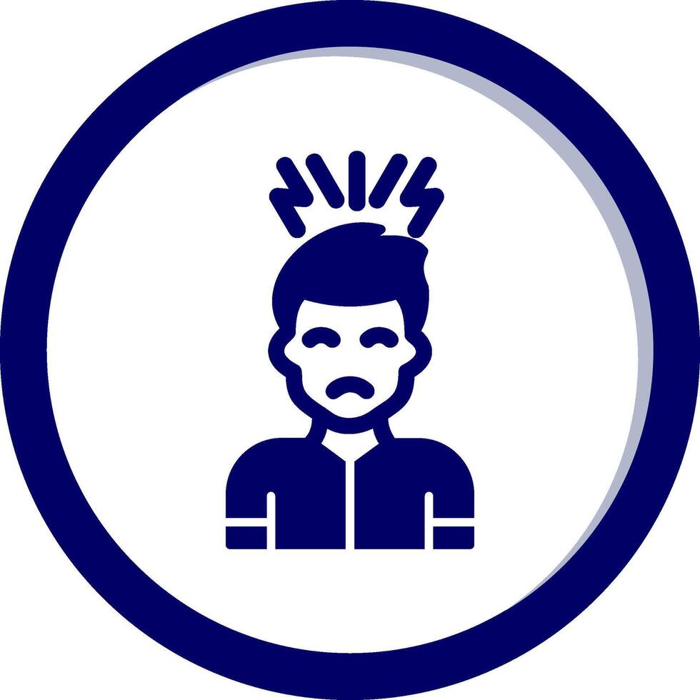 Stress Vector Icon