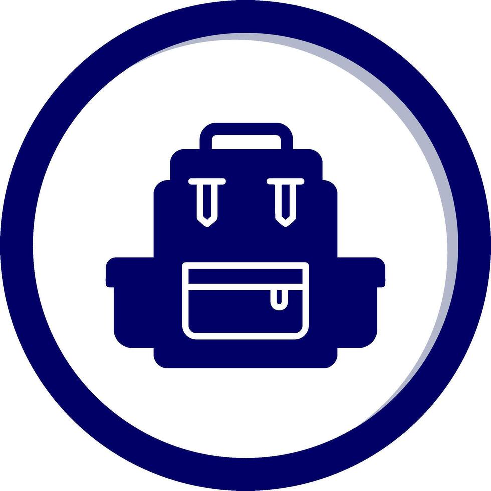 Backpack Vector Icon