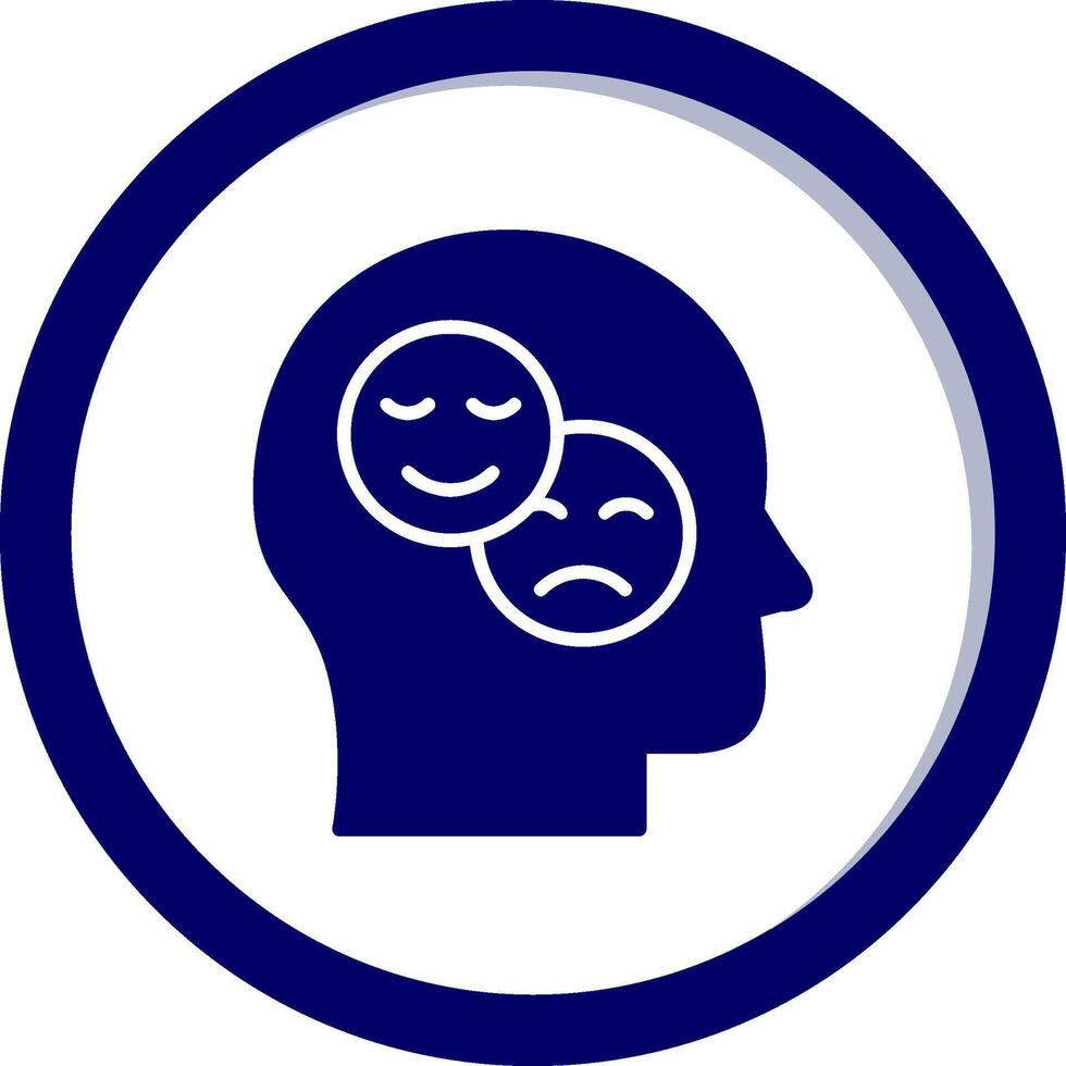 Bipolar Vector Icon