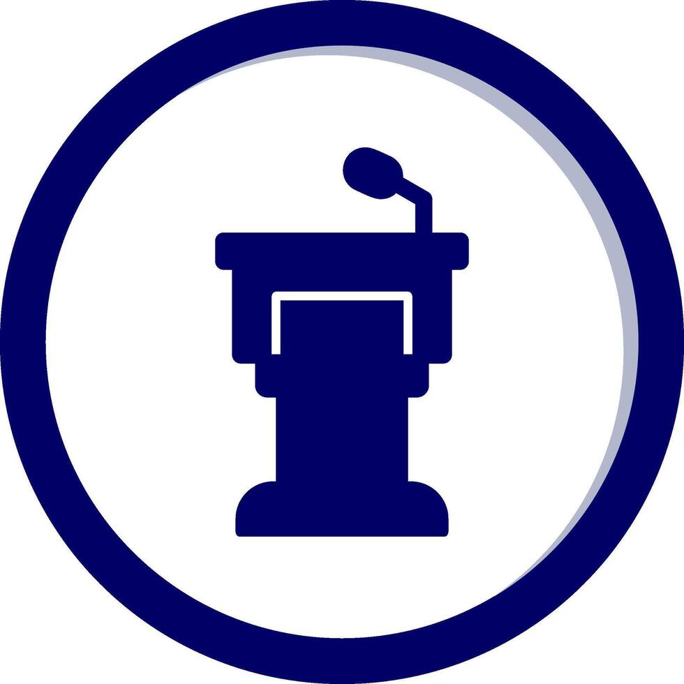 Podium Vector Icon