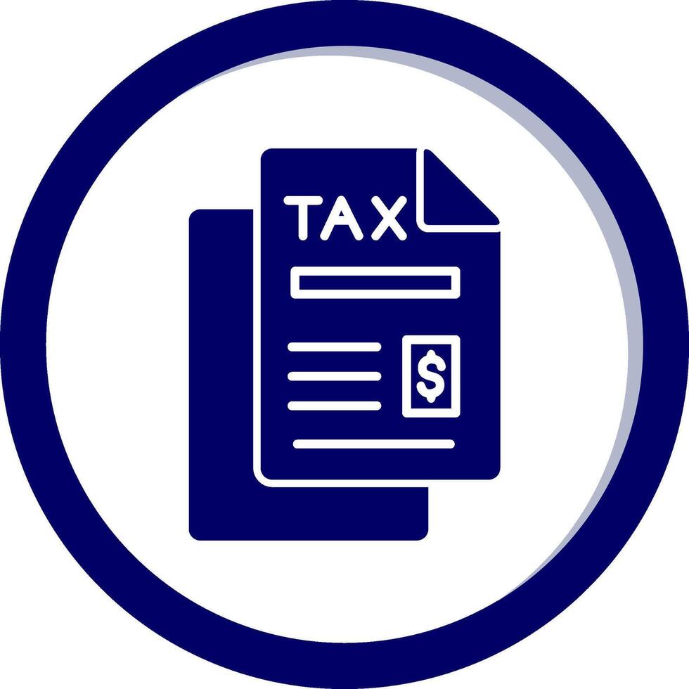 Tax Vector Icon