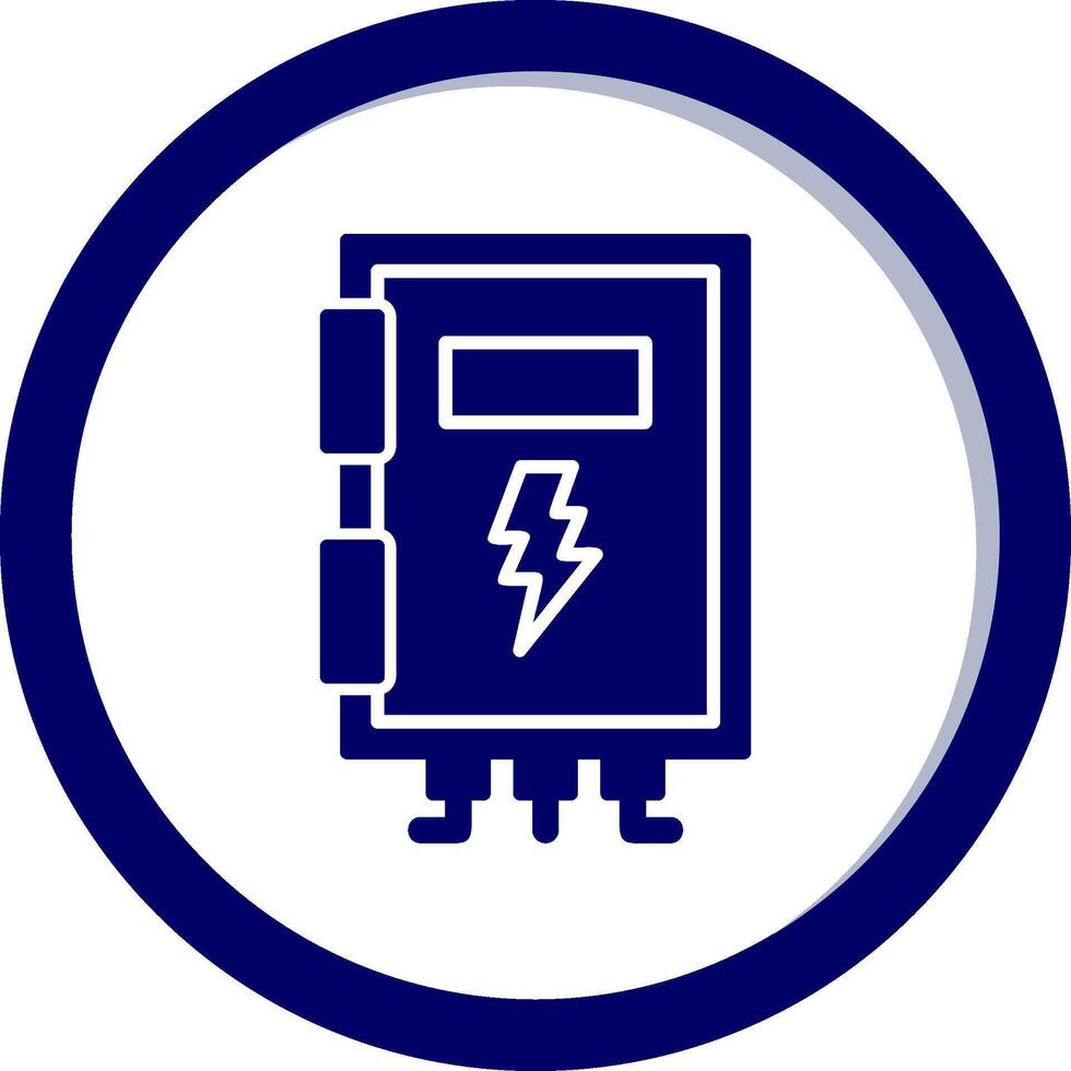 High Voltage Box Vector Icon