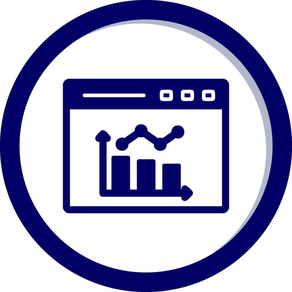 Bar Chart Vector Icon