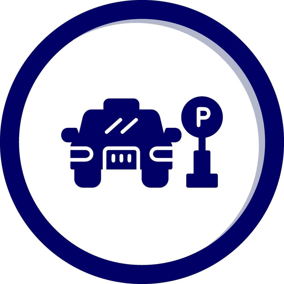 Parking Area Vector Icon