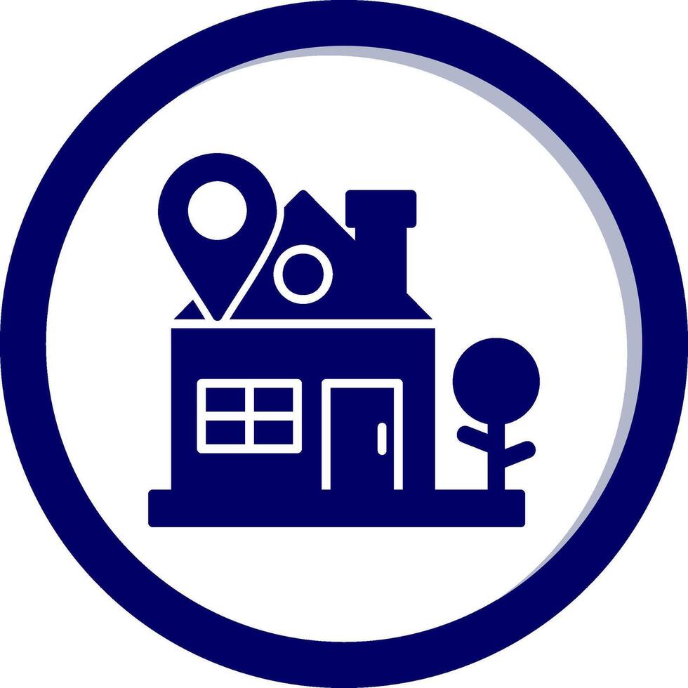 Home Location Vector Icon