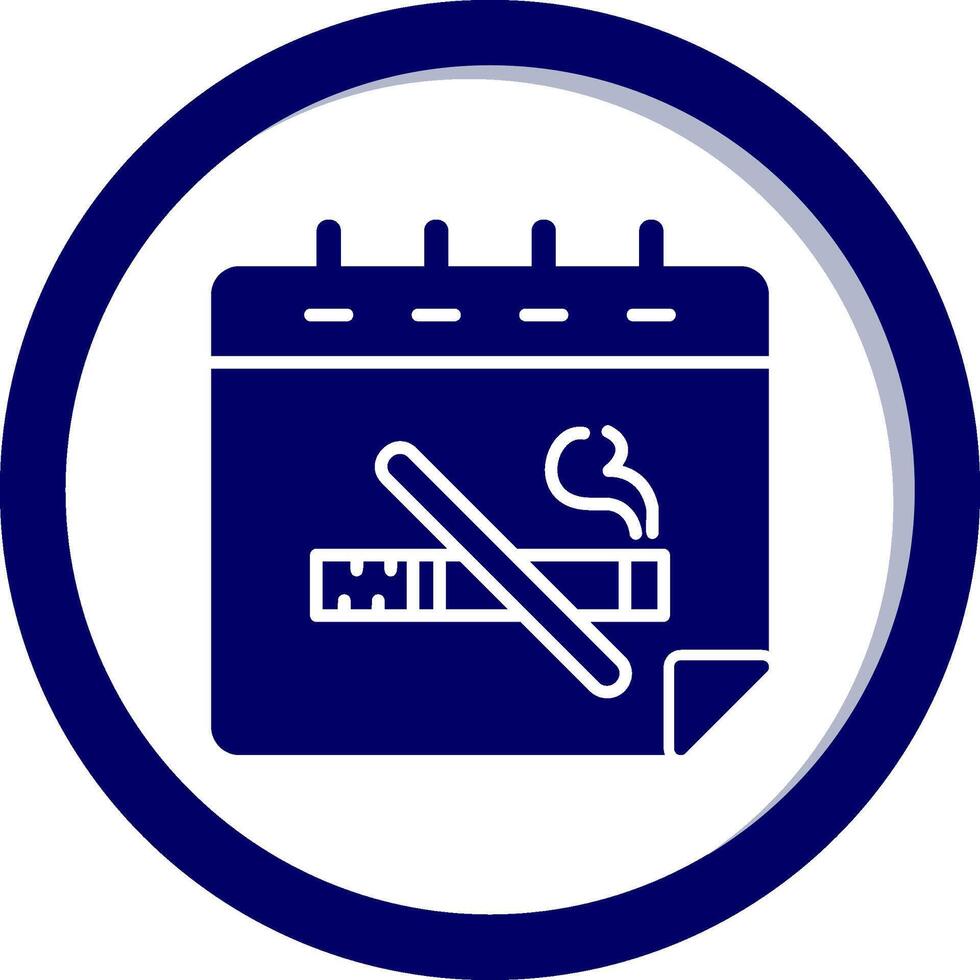 No Tobacco Day Vector Icon