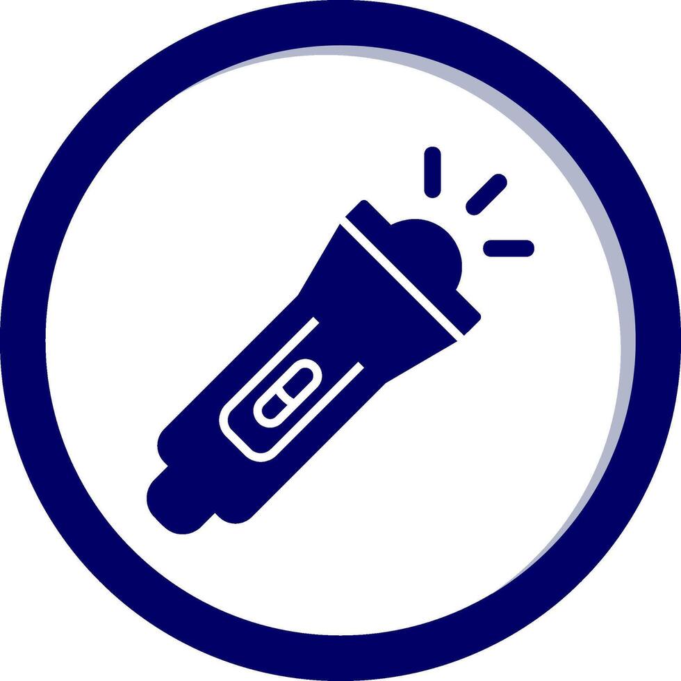 Flashlight Vector Icon