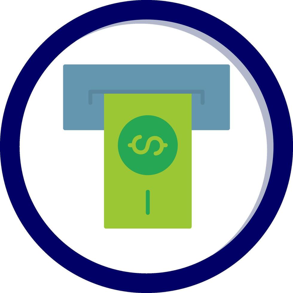 Withdraw Money Vector Icon