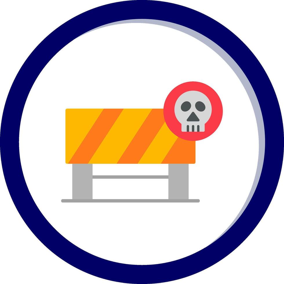 Danger Ahead Vector Icon