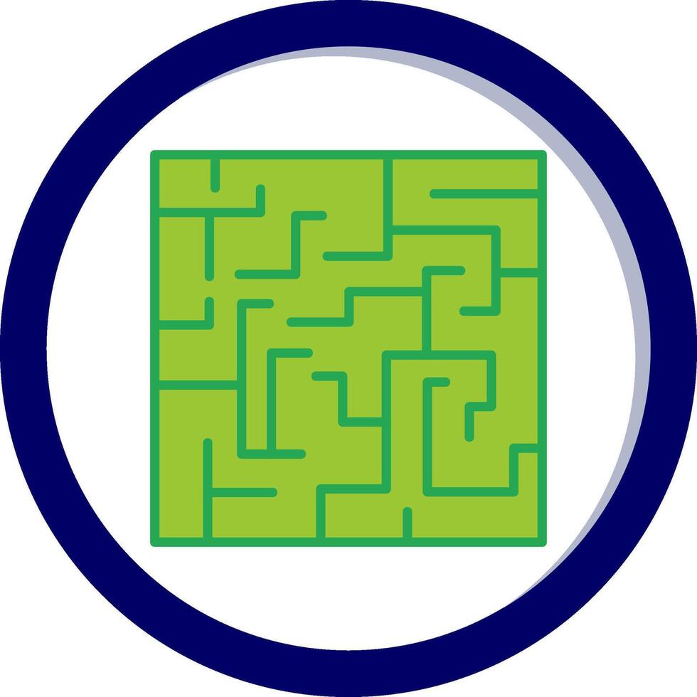 Maze Vector Icon