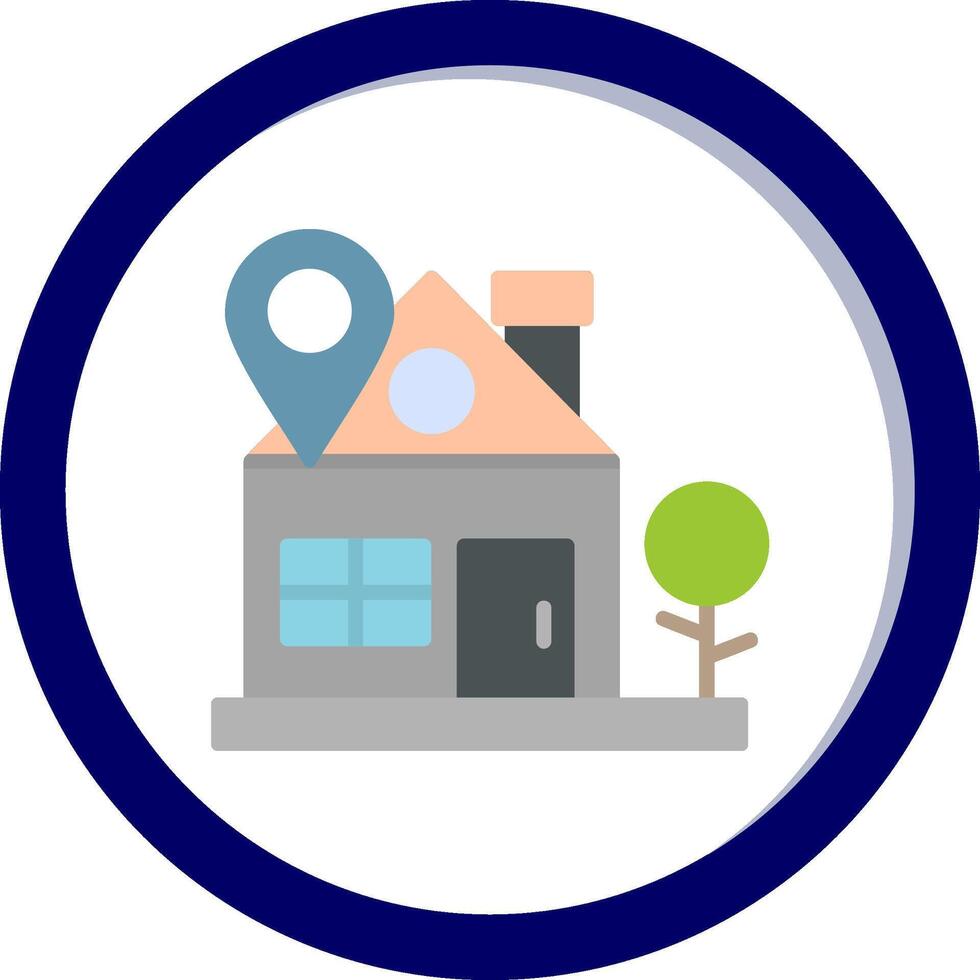 Home Location Vector Icon