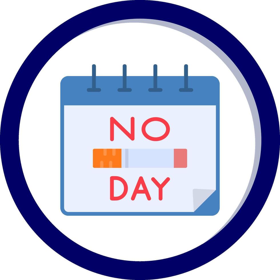 No Tobacco Day Vector Icon