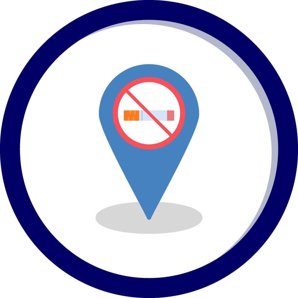 No Smoking Place Vector Icon