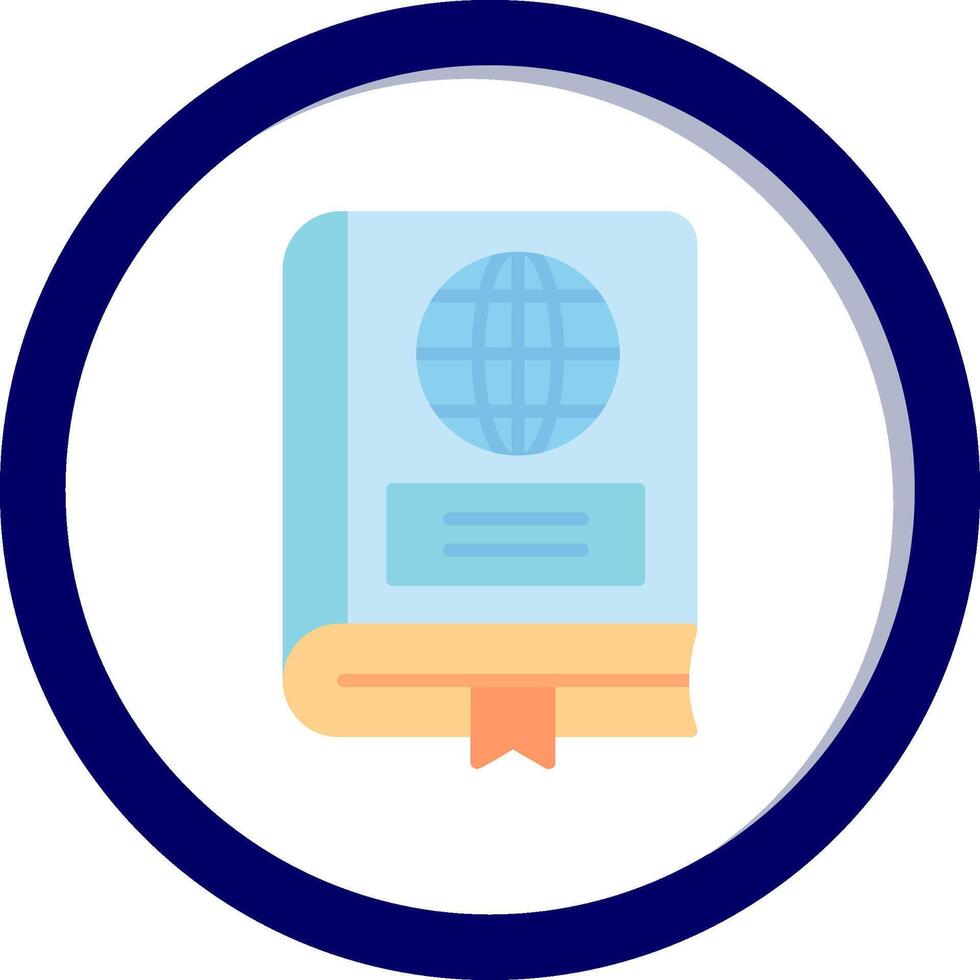 Geography Book Vector Icon