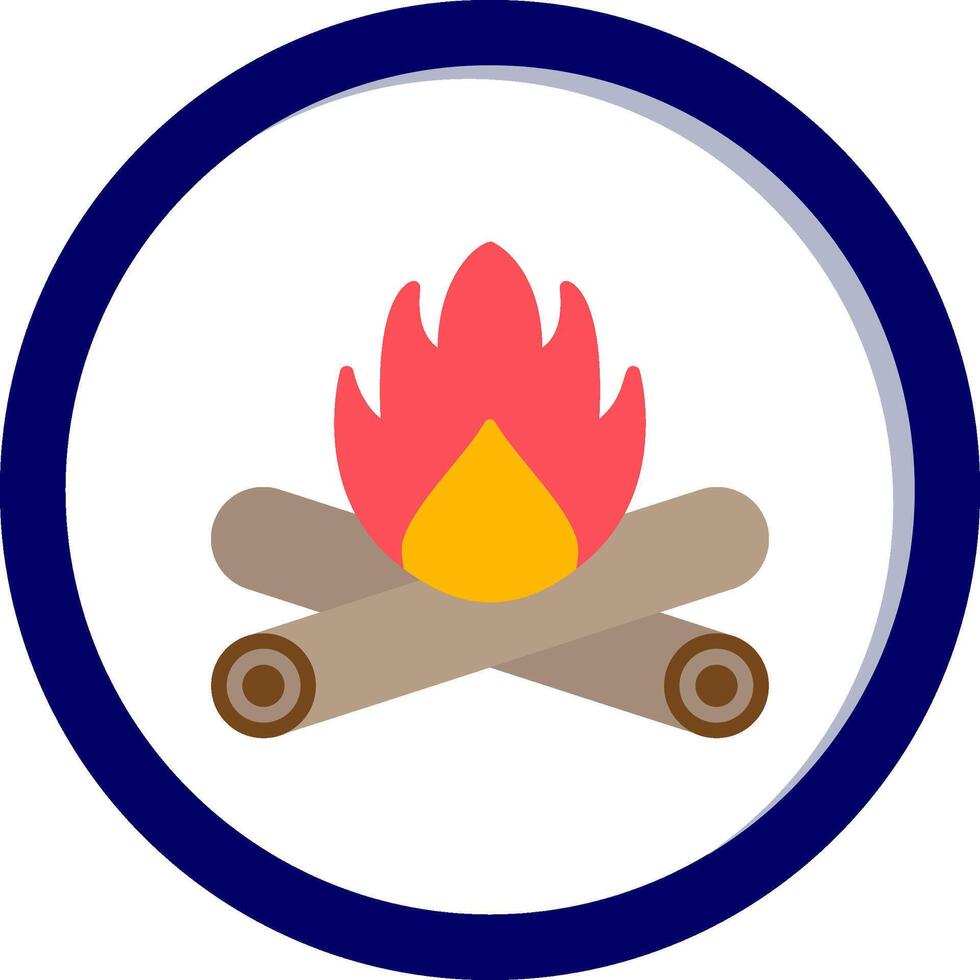 Campfire Vector Icon