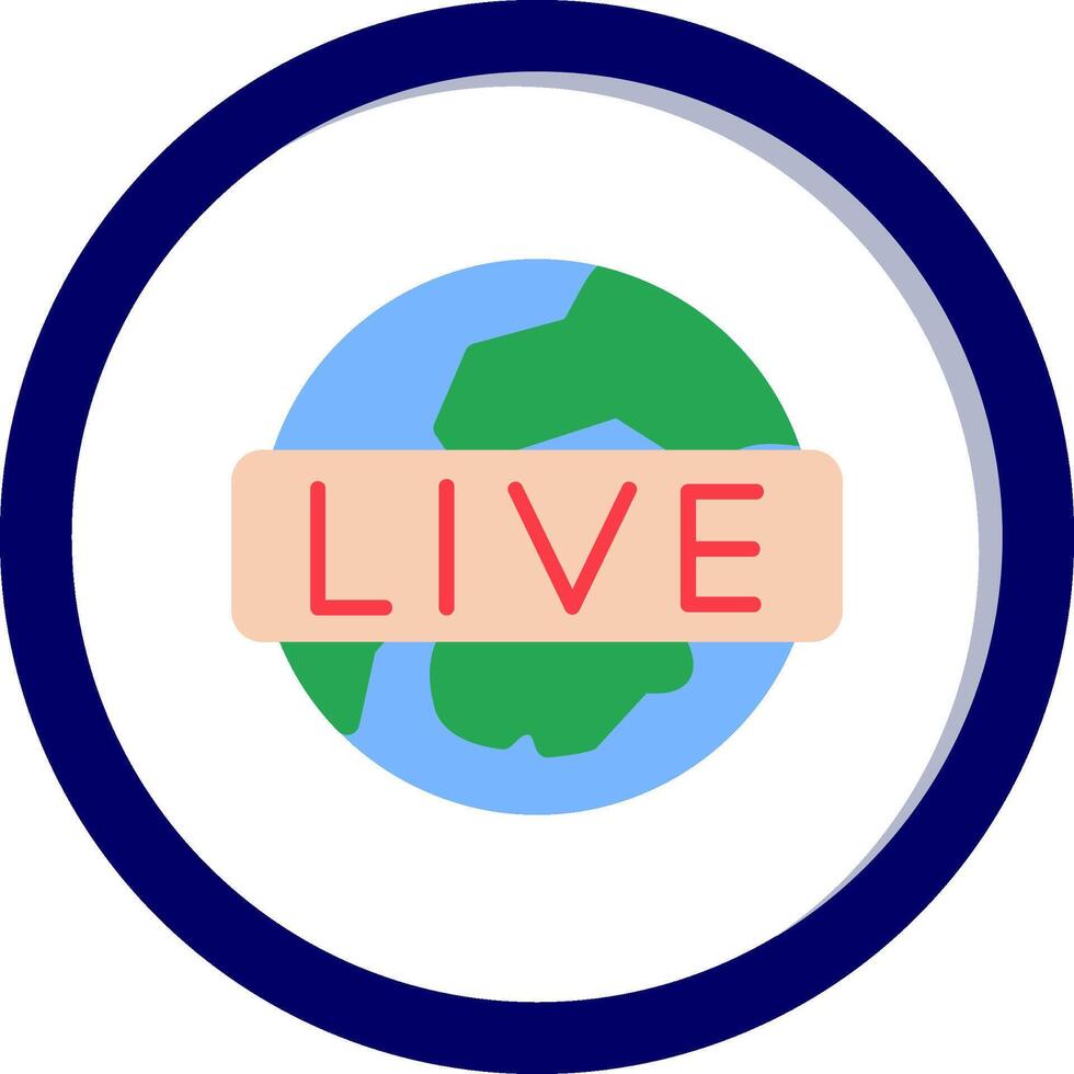 Live Broadcast Vector Icon