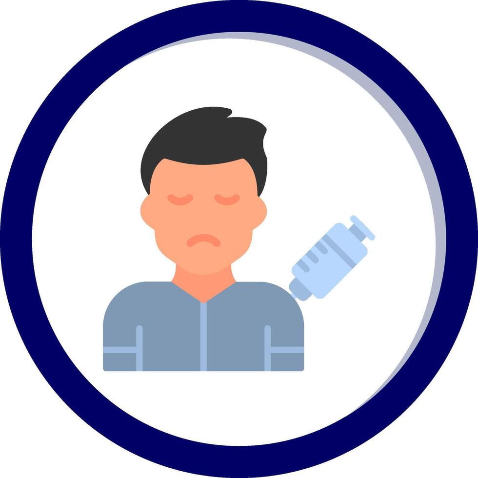 Drug Addiction Vector Icon