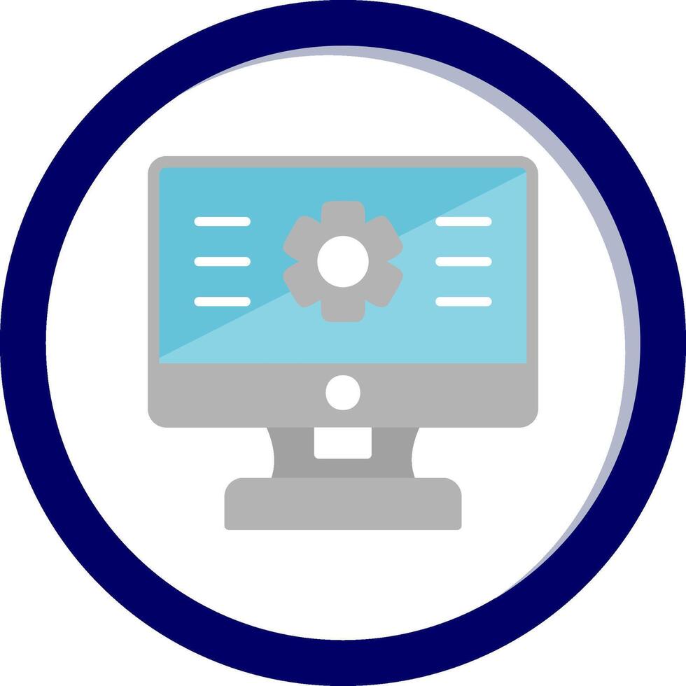 Monitor Vector Icon