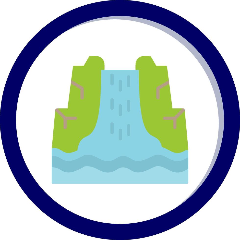 Waterfal Vector Icon