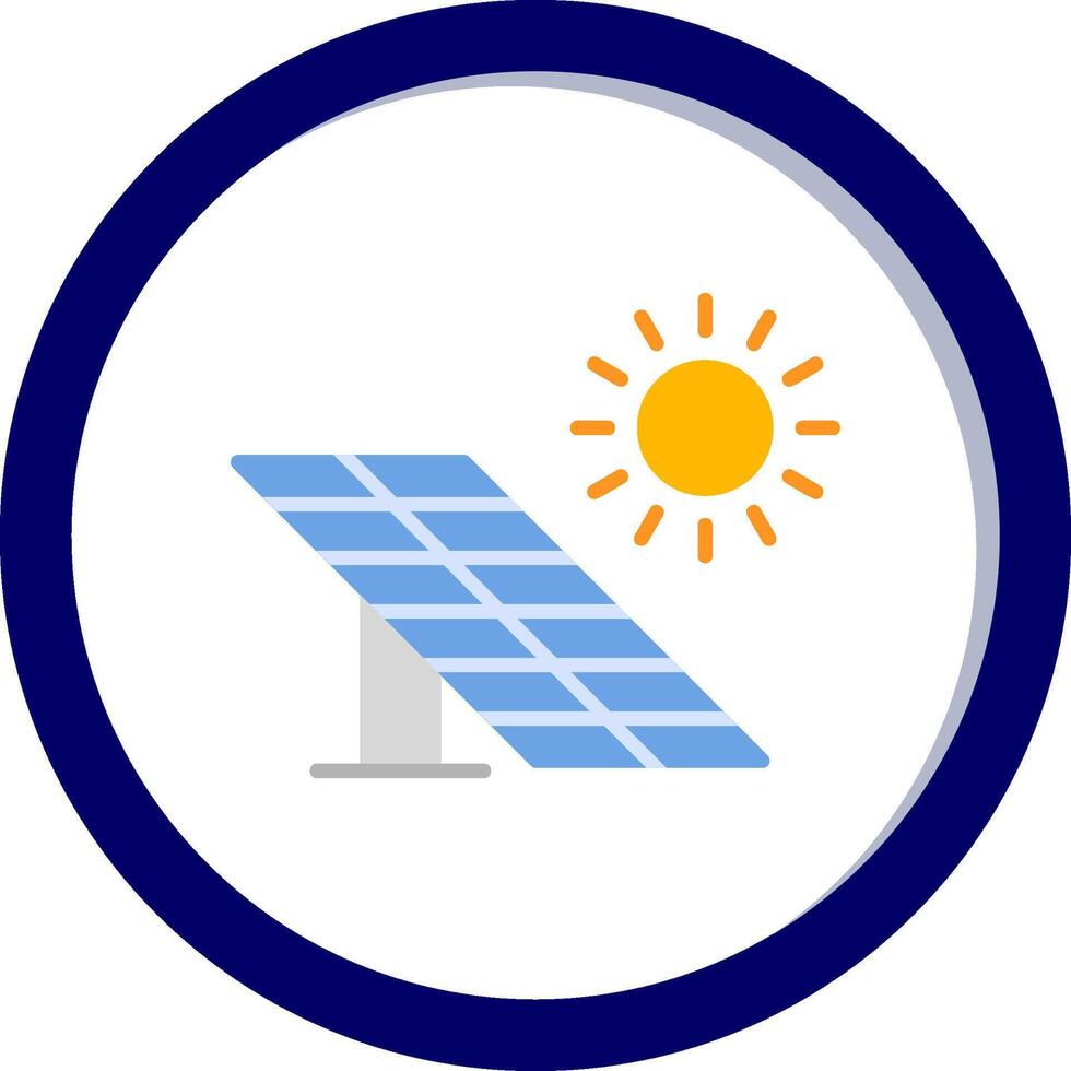Solar Panel Vector Icon