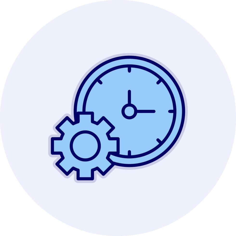 Time Manager Vector Icon